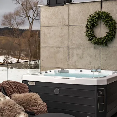 Luxury łapsze Z Jacuzzi Domek alpejski Białka Tatrzańska