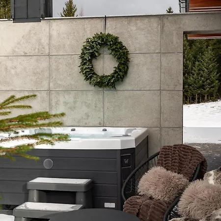Luxury łapsze Z Jacuzzi Domek alpejski Białka Tatrzańska