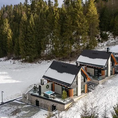 Luxury łapsze Z Jacuzzi Domek alpejski